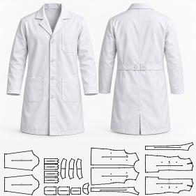 Moldes de confeccion para UNIFORMES